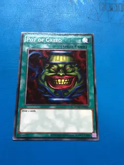 YUGIOH Common Pot Of Greed YGLD-ENB26 - Image 1