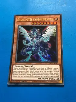 YUGIOH Ultra Rare Galaxy-Eyes Photon Dragon LDS2-EN047 1st Edition - Image 1