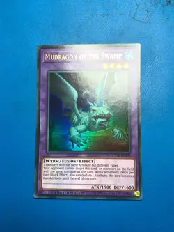 YUGIOH Ultra Rare Mudragon Of The Swamp CT15-EN005 - Image 1