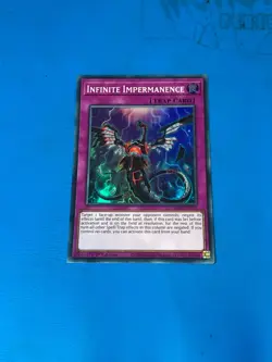 YUGIOH Super Rare Infinite Impermanence SDCS-EN036/RA01-EN075 1st Edition - Image 3