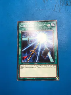YUGIOH Common Sacred Sword Of Seven Stars OP21-EN021 - Image 1