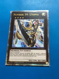 YUGIOH Quarter Century Rare Number 39: Utopia TN23-EN013 SEALED - Image 1