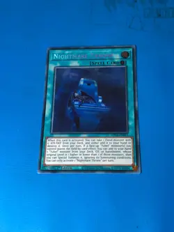 YUGIOH Secret Rare Nightmare Throne MP25-EN072 1st Edition - Image 1
