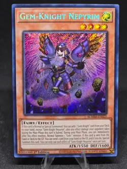 Yu-Gi-Oh! Gem-Knight Nepyrim BLMM-EN021 1st Edition (ScR) NM - Image 1