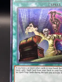 Yugioh Left Arm Offering MIL1-EN015 Super Rare 1st Ed LP - Image 2