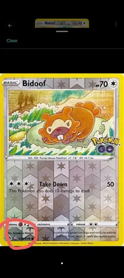 Assorted Pokemon Go Cards Per eBay Messages - Image 1