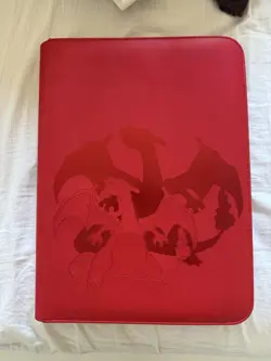 Pokemon Charizard Trading Card Binder - Image 1