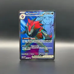 N's Zoroark EX 175/159 Full Art NM/M Journey Together Pokemon Card - Image 1