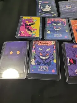 Gengar Van Gogh Cracked Ice Pokemon Halloween Database Card Lot27 Cards - Image 2