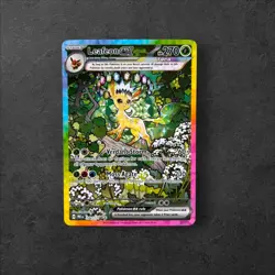 Pokemon TCG Leafeon EX SIR 144/131 Prismatic Evolutions Card NM-MINT Condition - Image 1