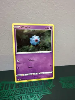 Woobat 068/203 NM - Yuka Morii Clay Art - Evolving Skies Pokemon Card - Image 1