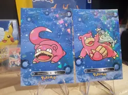 Slowpoke & Slowbro - Pokemon 2024 Card Database 1 Cracked Ice Holo US Seller - Image 3