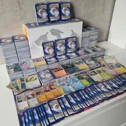 Bulk Pokemon Cards Lot of 1,000+ Near Mint, 100 Holo/Rev, No Energy, 5 V/EX/GX+ - Image 1