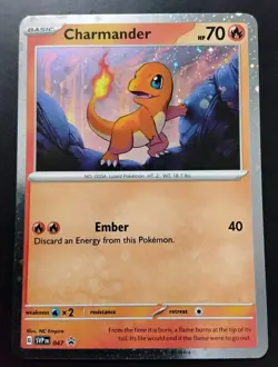 Charmander - 047 (Cosmos Holo) 047 Sv: Scarlet & Violet Promo Cards Holo - Image 1
