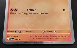 Charmander - 047 (Cosmos Holo) 047 Sv: Scarlet & Violet Promo Cards Holo - Image 3