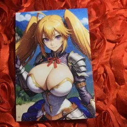 Irina Shidou HIGH SCHOOL DxD Naughty Or Nice Goddess Girl Waifu Card Battle 2 - Image 1