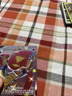 Pokemon Centiskorch VMAX Shining Fates Shiny Vault Holo Rare Card SV109/SV122 - Image 3