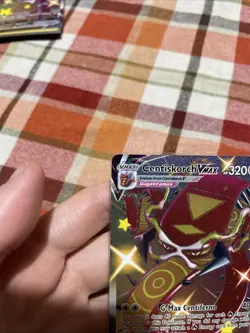Pokemon Centiskorch VMAX Shining Fates Shiny Vault Holo Rare Card SV109/SV122 - Image 4