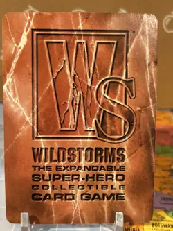 Wildstorms CCG Crimson Card Rare Image DC Comics Backlash Conflict - Image 2