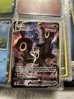 Pokemon Umbreon VMAX TCG Sword & Shield Brilliant Stars TG23/TG30 Holo Card NM - Image 1