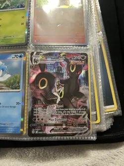 Pokemon Umbreon VMAX TCG Sword & Shield Brilliant Stars TG23/TG30 Holo Card NM - Image 3