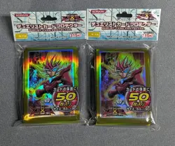 Yu-Gi-Oh! Duelist Card Protector Sleeves Zexal Set of 2 - Image 1