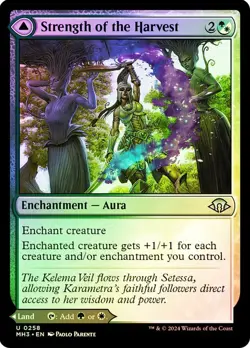 Strength of the Harvest Foil Modern Horizons 3 NM MTG - Image 1