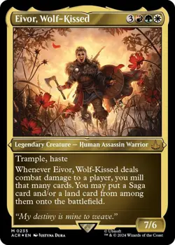 FOIL Eivor, Wolf-Kissed (Foil Etched) - Universes Beyond: Assassin's Creed - Image 1