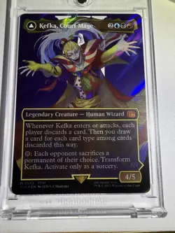 Kefka, Court Mage (0543) (Borderless) (Surge Foil) Final Fantasy Foil - Image 1
