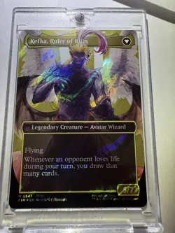 Kefka, Court Mage (0543) (Borderless) (Surge Foil) Final Fantasy Foil - Image 2
