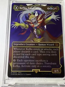 Kefka, Court Mage (0543) (Borderless) (Surge Foil) Final Fantasy Foil - Image 3