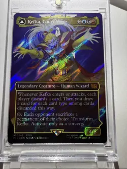 Kefka, Court Mage (0543) (Borderless) (Surge Foil) Final Fantasy Foil - Image 4