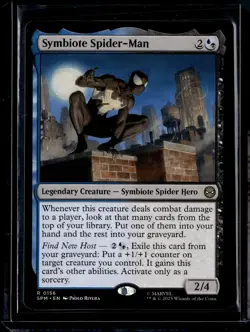 Symbiote Spider-Man - 156 - SPM - NM - MTG Magic the Gathering - Image 1