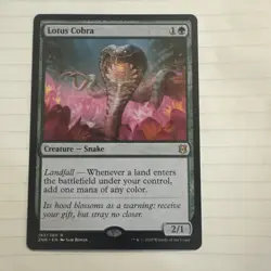 Lotus Cobra Zendikar Rising Regular - Image 1