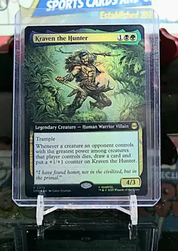 Kraven the Hunter (Extended Art) Marvel's Spider-Man Foil - Image 1