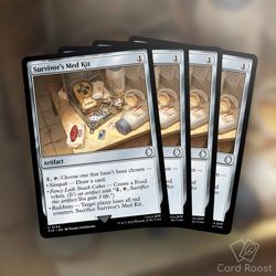 MTG Magic x4 Survivor's Med Kit 0144 Universes Beyond: Fallout PIP Playset - Image 1