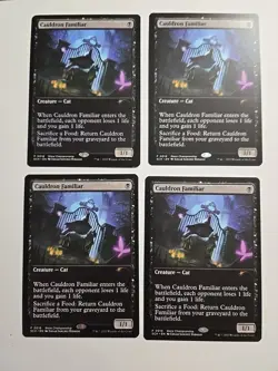 Cauldron Familiar x4 playset Store Championship MTG ENGLISH Rare Check My Store - Image 1