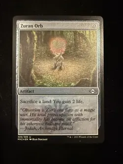 Zuran Orb (Foil Etched) Modern Horizons 2 Foil MTG NM - Image 1