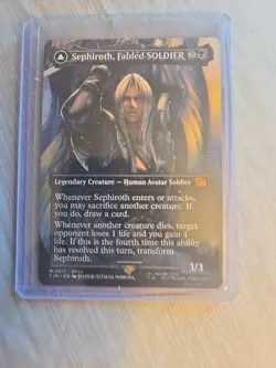 Sephiroth, Fabled SOLDIER (0317) (Borderless) Final Fantasy Non-Foil - Image 1