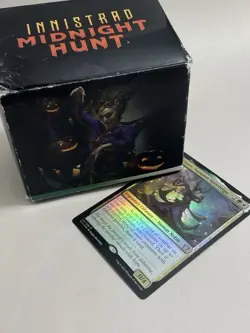 LEINORE, AUTUMN SOVERIGN MTG COMMANDER DECK: INNISTRAD MIDNIGHT HUNT PRELOVED - Image 1