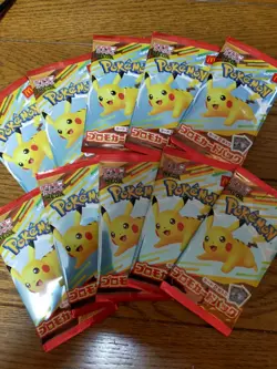 McDonald's Promo 2025 Pokemon card Japanese set of 10 - Image 1