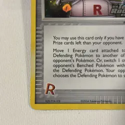 Pow! Hand Extension 85/109 EX Team Rocket Returns Reverse Holo Pokemon Card NM - Image 4