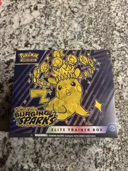 Brand New Pokemon Scarlet & Violet Surging Sparks ETB Elite Trainer Box Sealed - Image 1