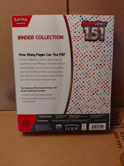Pokemon Scarlet & Violet 151 Binder Collection Factory Sealed - Image 2
