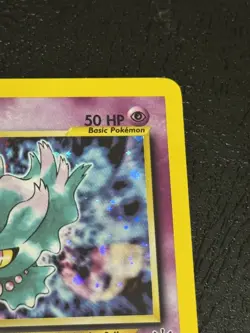 Pokemon TCG Misdreavus 11/64 DOUBLE HOLO Error Neo Revelation - NM/LP SWIRL - Image 3