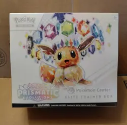 Pokemon Prismatic Evolutions Pokemon Center Elite Trainer Box ETB SEALED w/ Case - Image 2