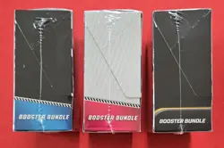 Pokemon S&V Black Bolt S&V White Flare Mega Evolutions Booster Bundle 3 Box Lot! - Image 5