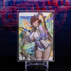 Noise Premium Waifu Card Nikke Goddess Custom Flash Holo Foil Double Sided ACG - Image 1
