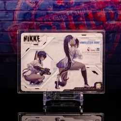 Noise Premium Waifu Card Nikke Goddess Custom Flash Holo Foil Double Sided ACG - Image 2