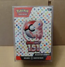 Pokemon S&V 151 Booster Bundle Box Factory Sealed w/ Protector - Image 1